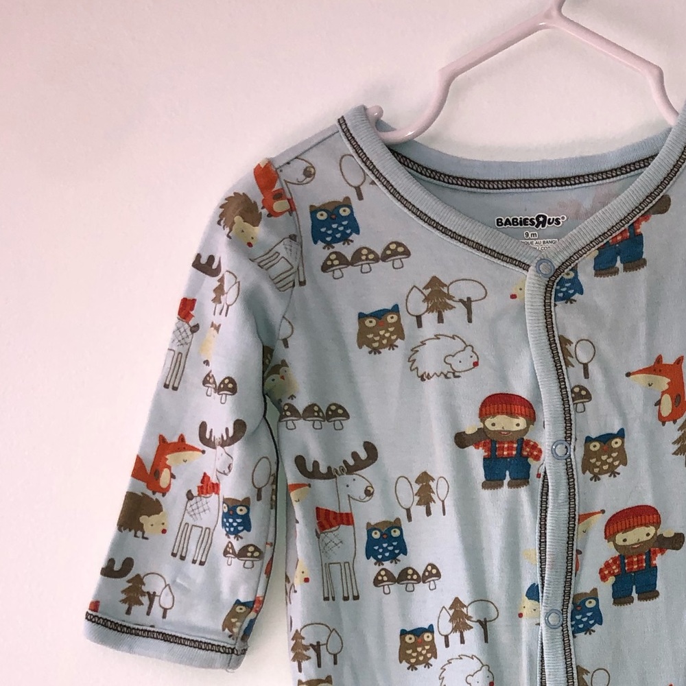 Footed onesie